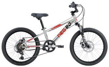 Велосипед 20" Apollo NEO Disc+ 6s boys Brushed Alloy / Red / Black SKD-67-60 фото