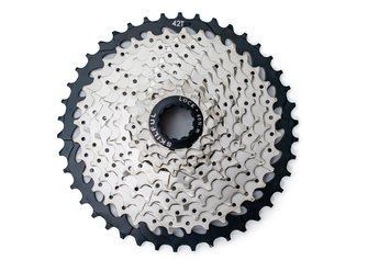 Касета 10-к SkilFul CS-M550 11-42T нікельована CAS-042 фото