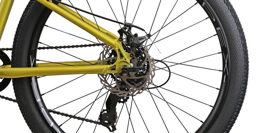 Велосипед KINETIC 26" PROFI 15" Yellow-Green (mat) 26-331 фото