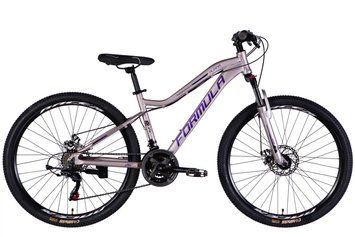 Велосипед AL 27.5" Formula ALPINA DD FR рама-16" сріблясто-фіолетовий 2026 OPS-FR-27.5-294 фото