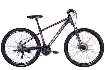 Велосипед AL 27.5" Formula MOTION DD FR рама-16" сіро-сріблястий (матовий) 2025 OPS-FR-27.5-251 фото