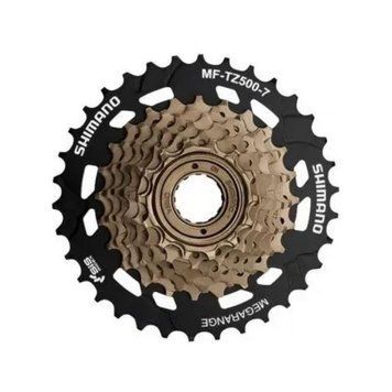 Тріскачка 7-шв Shimano Tourney TZ-500 14-28T V5007 фото