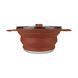 Каструля Tribe Collapsible Pot 2,5 л силіконова T-FF-0025-brown T-FF-0025-brown фото 3