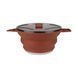 Каструля Tribe Collapsible Pot 2,5 л силіконова T-FF-0025-brown T-FF-0025-brown фото 1