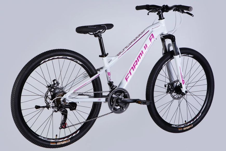 Велосипед AL 26" Formula BLACKWOOD DD FR рама-13" біло-рожевий 2026 OPS-FR-26-802 фото