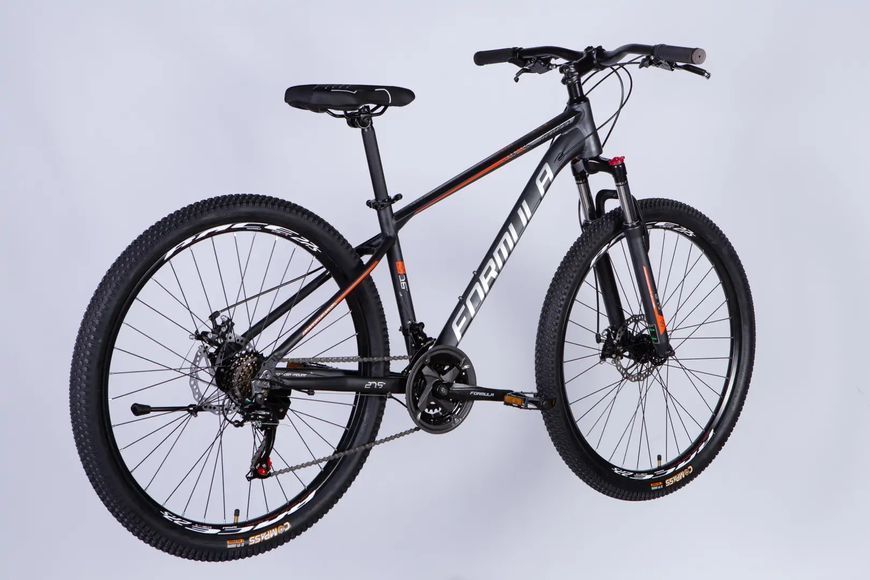 Велосипед AL 27.5" Formula MOTION DD FR рама-16" сіро-сріблястий (матовий) 2025 OPS-FR-27.5-251 фото
