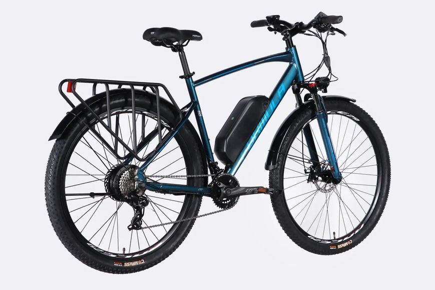 Велосипед з електроприводом 29" AL Formula eCURSOR MAN DD CS рама-21" 48B 13А*г 500Вт темно-синій 2026 ELB-FR-29-245 фото