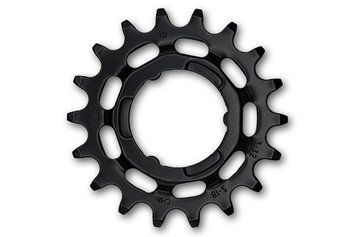 Зірка задня KMC Shimano Narrow 18T чорна 3/32" BSRS5018 фото