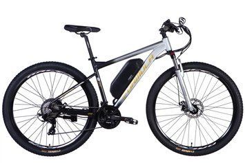 Велосипед з електроприводом 29" AL Formula eF-1 DD CS рама-18,5" 48B 12.5А*г 500Вт сріблясто-чорний 2026 ELB-FR-29-250 фото