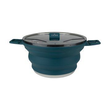 Каструля Tribe Collapsible Pot 2,5 л силіконова T-FF-0025-ocean T-FF-0025-ocean фото