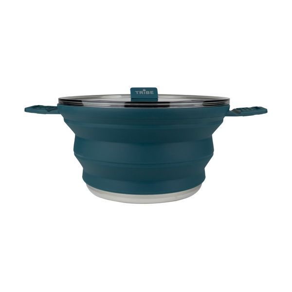 Каструля Tribe Collapsible Pot 2,5 л силіконова T-FF-0025-ocean T-FF-0025-ocean фото