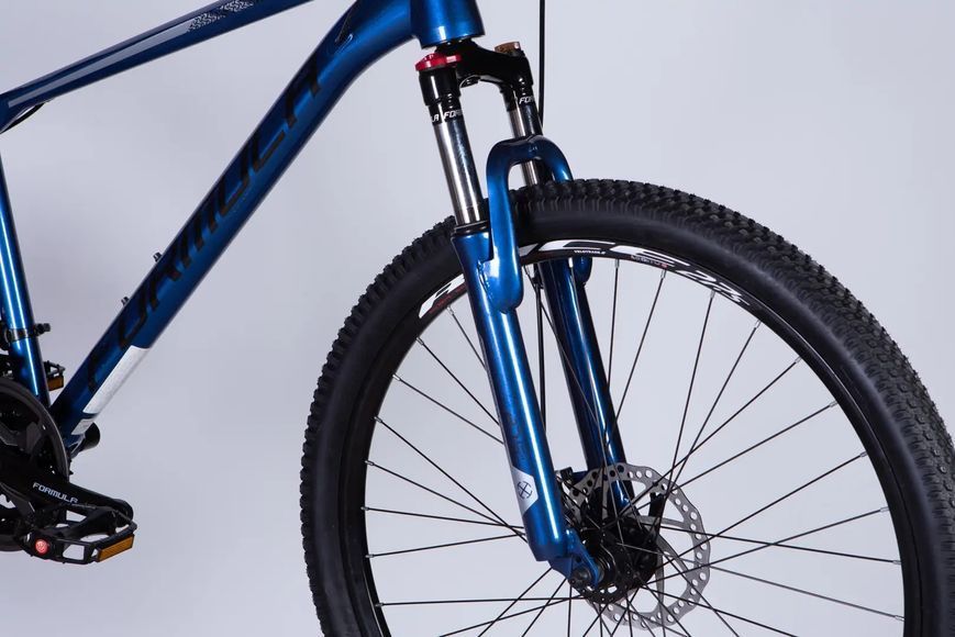 Велосипед AL 27.5" Formula MOTION DD FR рама-16" синьо-чорний 2025 OPS-FR-27.5-252 фото