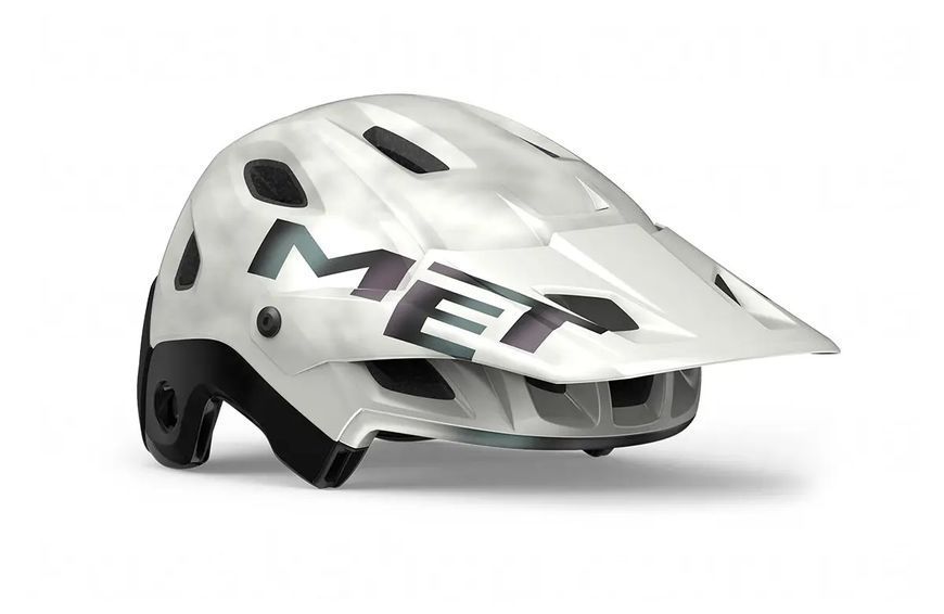 Шолом MET PARACHUTE MCR MIPS CE WHITE IRIDESCENT | MATT S (52-56) 3HM 120 CE00 S BI1 фото