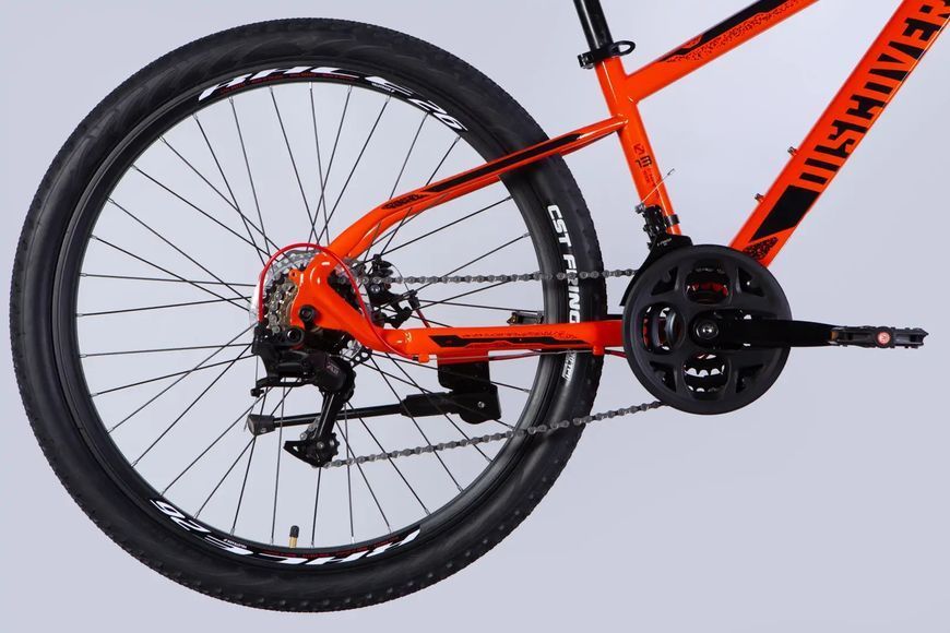 Велосипед ST 26" Discovery TREK DD FR рама-13" помаранчевий 2025 OPS-SP-26-049 фото