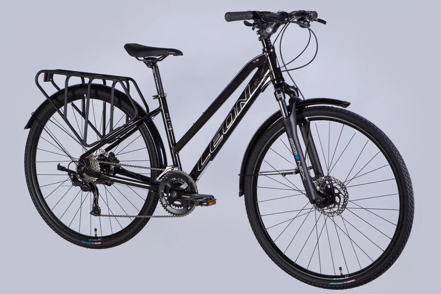 Велосипед AL 28" Leon TG 70 WOMAN HDD рама-16" чорний 2025 OPS-LN-29-254 фото
