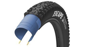 Покришка 29x2.35 (60-622) GoodYear ESCAPE tubeless complete, folding, black, 120tpi TIR-02-37 фото