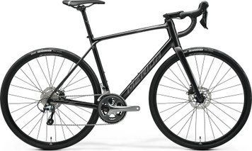 Велосипед MERIDA SCULTURA ENDURANCE 300,M,SILK BLACK(DARK SILVER) A62211A 04057 фото