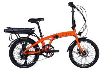 Велосипед з електроприводом 20" AL Dorozhnik eONYX DD FR рама-11" 48B 12.5А*г 500Вт помаранчевий YS 7421 2025 ELB-D-20-059 фото