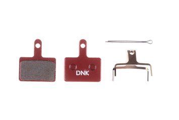 Гальмівні колодки дискові DNK B01, напівметал (для Shimano MT200, Tektro, TRP, Promax) 2526116104553 фото