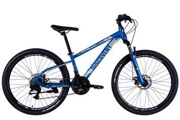 Велосипед ST 26" Discovery TREK DD FR рама-13" синьо-сріблястий 2025 OPS-SP-26-050 фото