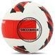 М'яч футбольний HYBRID SOCCERMAX FB-4367 №5 PU Білий-червоний