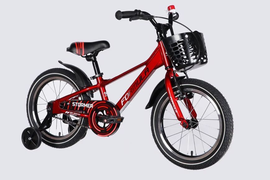 Велосипед AL 16" Formula Kid STORMER BH рама-8,5" червоний 2026 OPS-FRK-16-245 фото