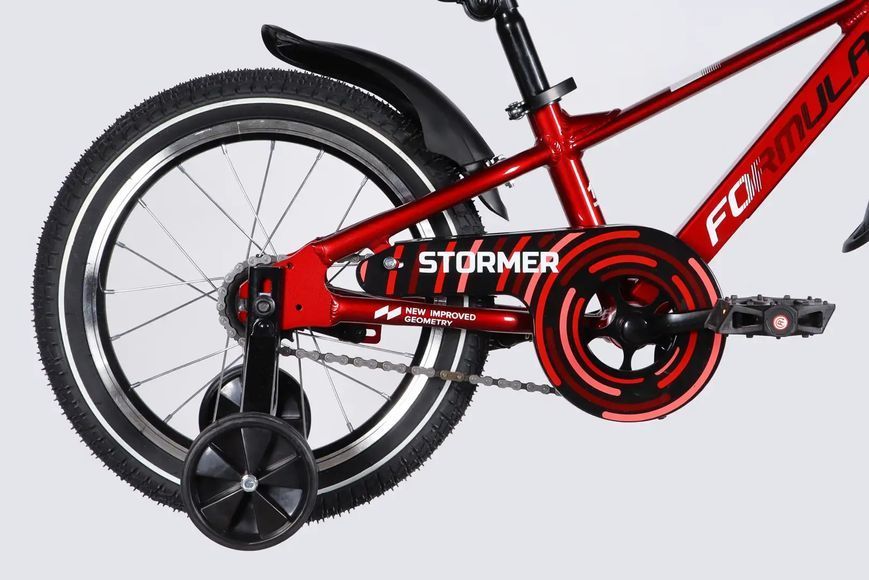 Велосипед AL 16" Formula Kid STORMER BH рама-8,5" червоний 2026 OPS-FRK-16-245 фото