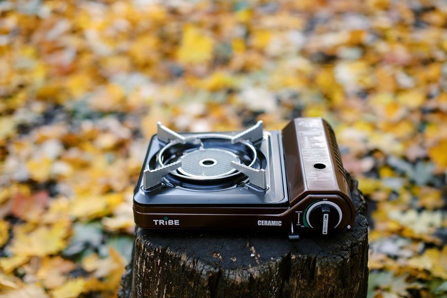 Газова плита Tribe Ceramic T-HD-0004-brown T-HD-0004-brown фото