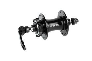 Втулка передня ONRIDE Hub Pro F, 32 отвори, disc, пром., 100 QR, чорна 2526116104013 фото