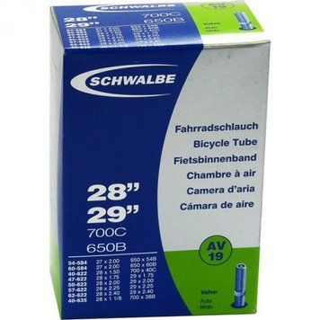 Камера 28" + 29" (40/62-584/635) Schwalbe AV19 40mm EK AGV TUB-32-6 фото