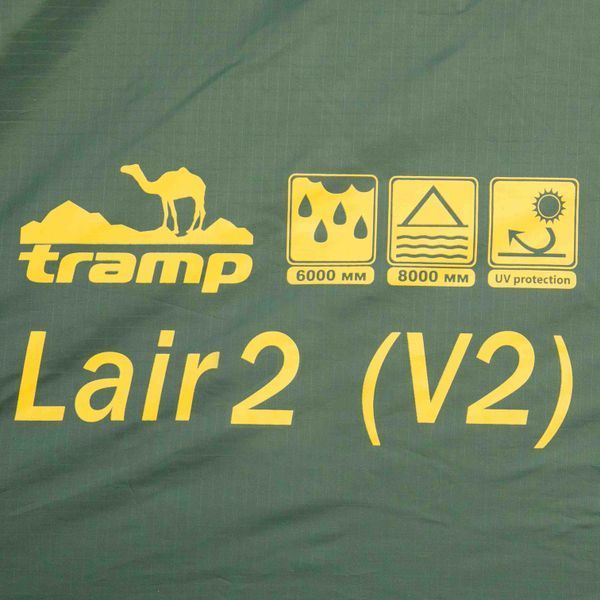 Намет Tramp Lair 2 (v2) зелений TRT-038 TRT-038 фото
