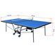 Стіл для настільного тенісу GSI-Sport Indoor Gk-6 MT-0933 синій MT-0933 фото 4