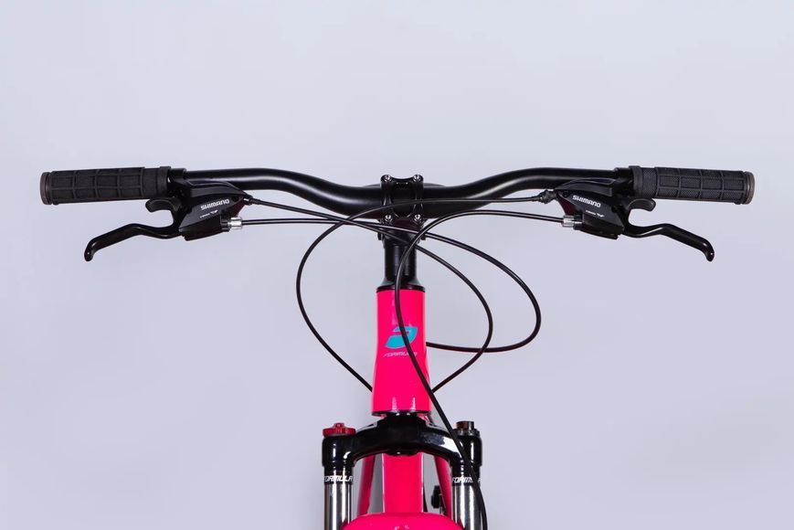 Велосипед AL 27.5" Formula MOTION DD FR рама-18" рожевий з білим 2026 OPS-FR-27.5-304 фото