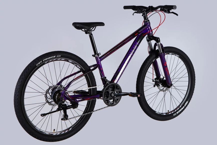 Велосипед ST 26" Discovery TREK DD FR рама-13" фіолетовий 2025 OPS-SP-26-051 фото