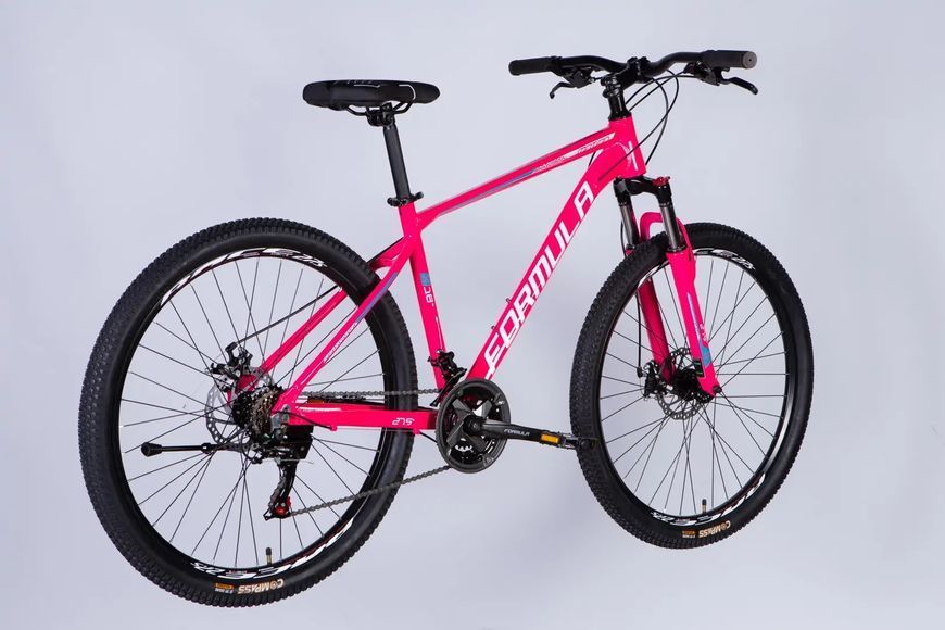 Велосипед AL 27.5" Formula MOTION DD FR рама-18" рожевий з білим 2026 OPS-FR-27.5-304 фото