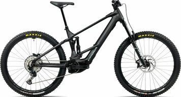 Велосипед електричний ORBEA WILD ST H20 L Diamond Black - Blue Stone (Matt) T34007SJ фото