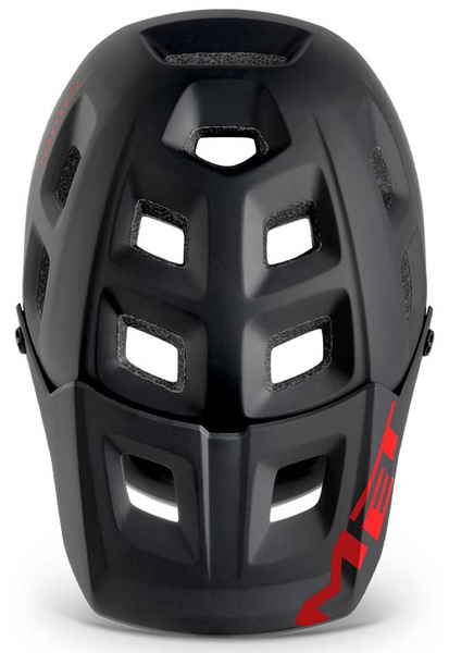 Шолом MET Terranova Black Red | Matt Glossy S (52-56) 3HM 121 CE00 S NR1 фото