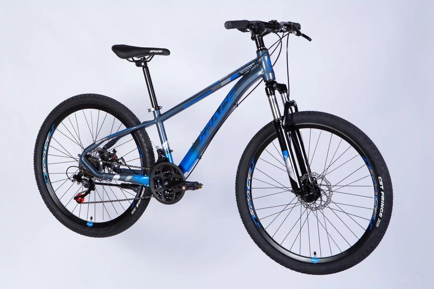 Велосипед AL 26" SPACE MERCURY DD FR рама-13" сіро-синій 2026 OPS-SP-26-086 фото