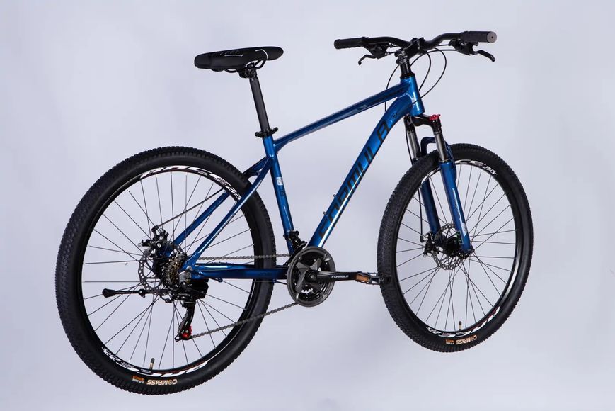 Велосипед AL 27.5" Formula MOTION DD FR рама-18" синьо-чорний 2025 OPS-FR-27.5-257 фото