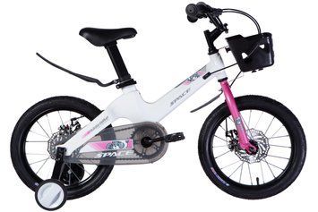 Велосипед MG 16" SPACE KID MOON DD рама-9" білий 2025 OPS-SK-16-013 фото