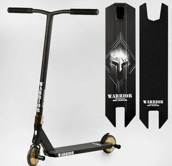 Самокат трюковий Best Scooter &laquo;WARRIOR&raquo; Т-50615 чорний 082-071 фото