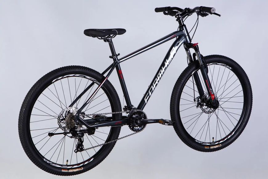 Велосипед AL 27.5" Formula THOR DD CS рама-18" чорний зі сріблястим 2026 OPS-FR-27.5-307 фото