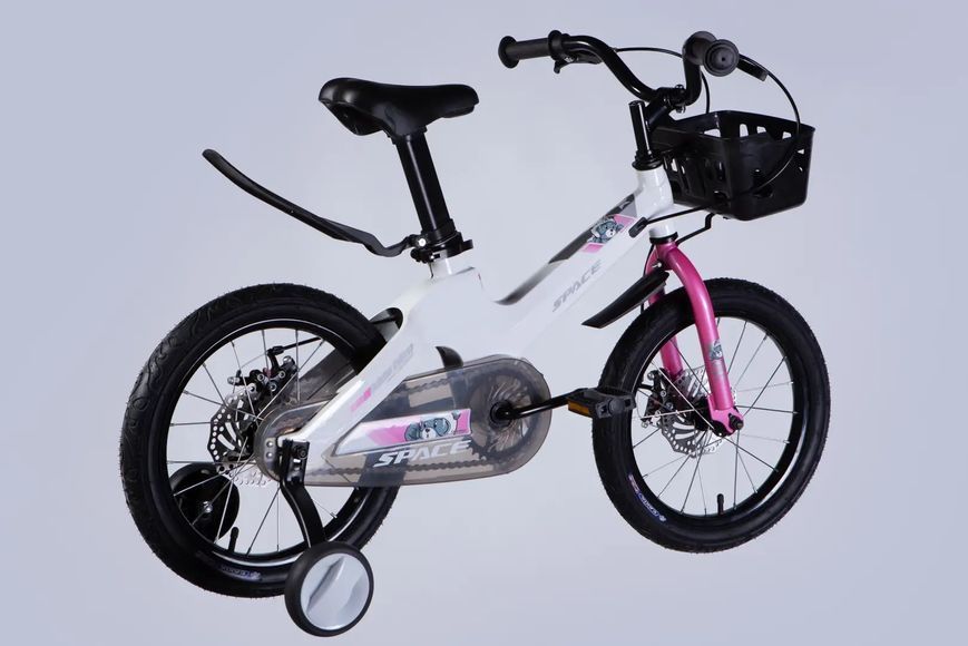 Велосипед MG 16" SPACE KID MOON DD рама-9" білий 2025 OPS-SK-16-013 фото
