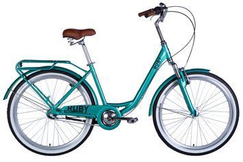 Велосипед AL 26" Dorozhnik RUBY PH рама-17" бірюзовий 2025 OPS-D-26-302 фото