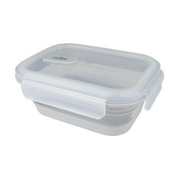 Контейнер Tribe Collapsible Container 800 мл силіконовий T-FF-0028-grey T-FF-0028-grey фото