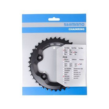 Зірка шатунів Shimano FC-M6000-2 DEORE, 38зуб.-BG для 38-28T Y1WD98030 фото