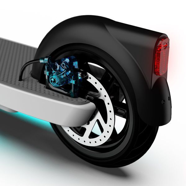 Електросамокат OKAI ES20-NEON White 9", 300(600)W, 9.8Ah, 40km, 25km\h, 20%, NFC, App, 16kg 41435 фото
