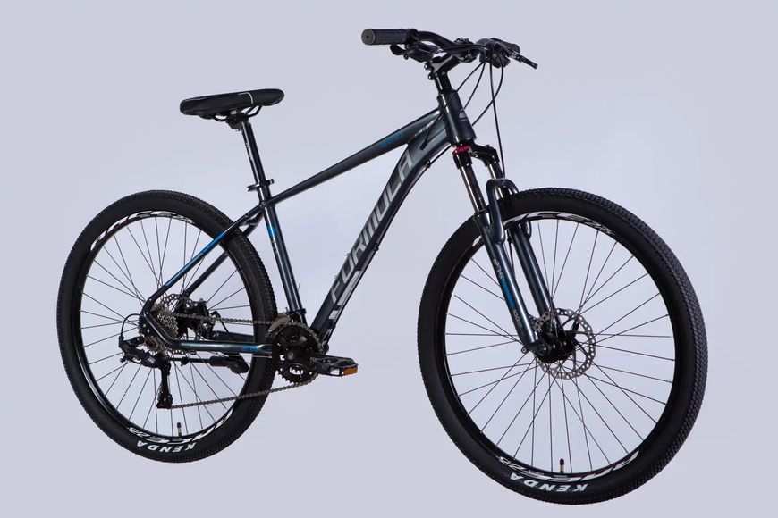 Велосипед AL 27.5" Formula ZEPHYR 3.0 DD CS рама-17" темно-сірий 2026 OPS-FR-27.5-313 фото