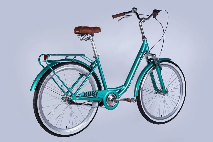 Велосипед AL 26" Dorozhnik RUBY PH рама-17" бірюзовий 2025 OPS-D-26-302 фото
