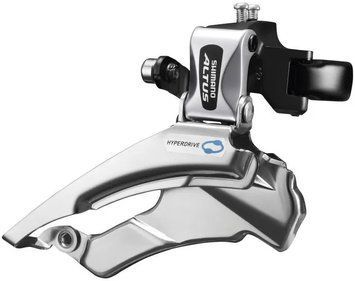 Перемикач передній Shimano Altus FD-M313 в+н/тяга, верхн. хомут 42/48T під трубу 34,9мм 2000000007762 фото